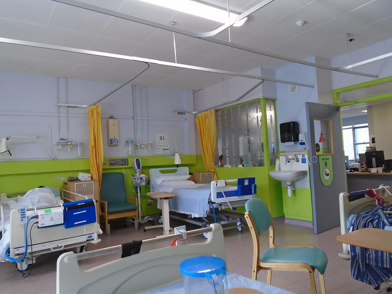 Symbolfoto: 2019-03-13 Bay B, Evelyn Ward, Northwick Park Hospital, London