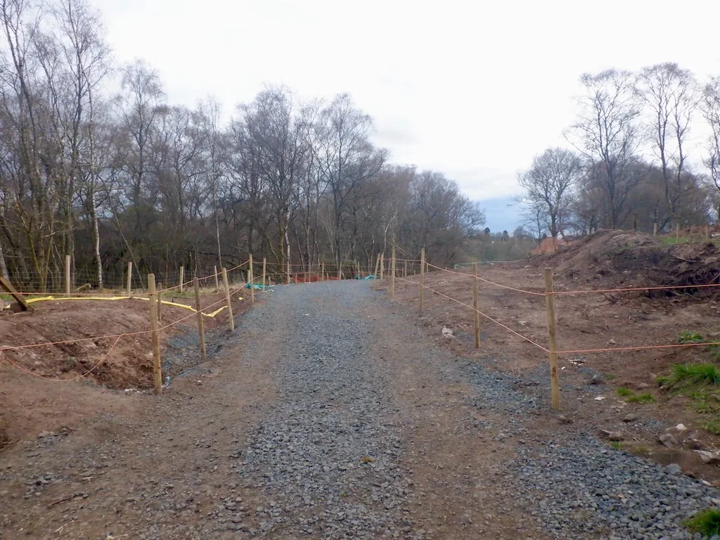Pipeline construction, Mugdock Wood - geograph.org.uk - 6856637