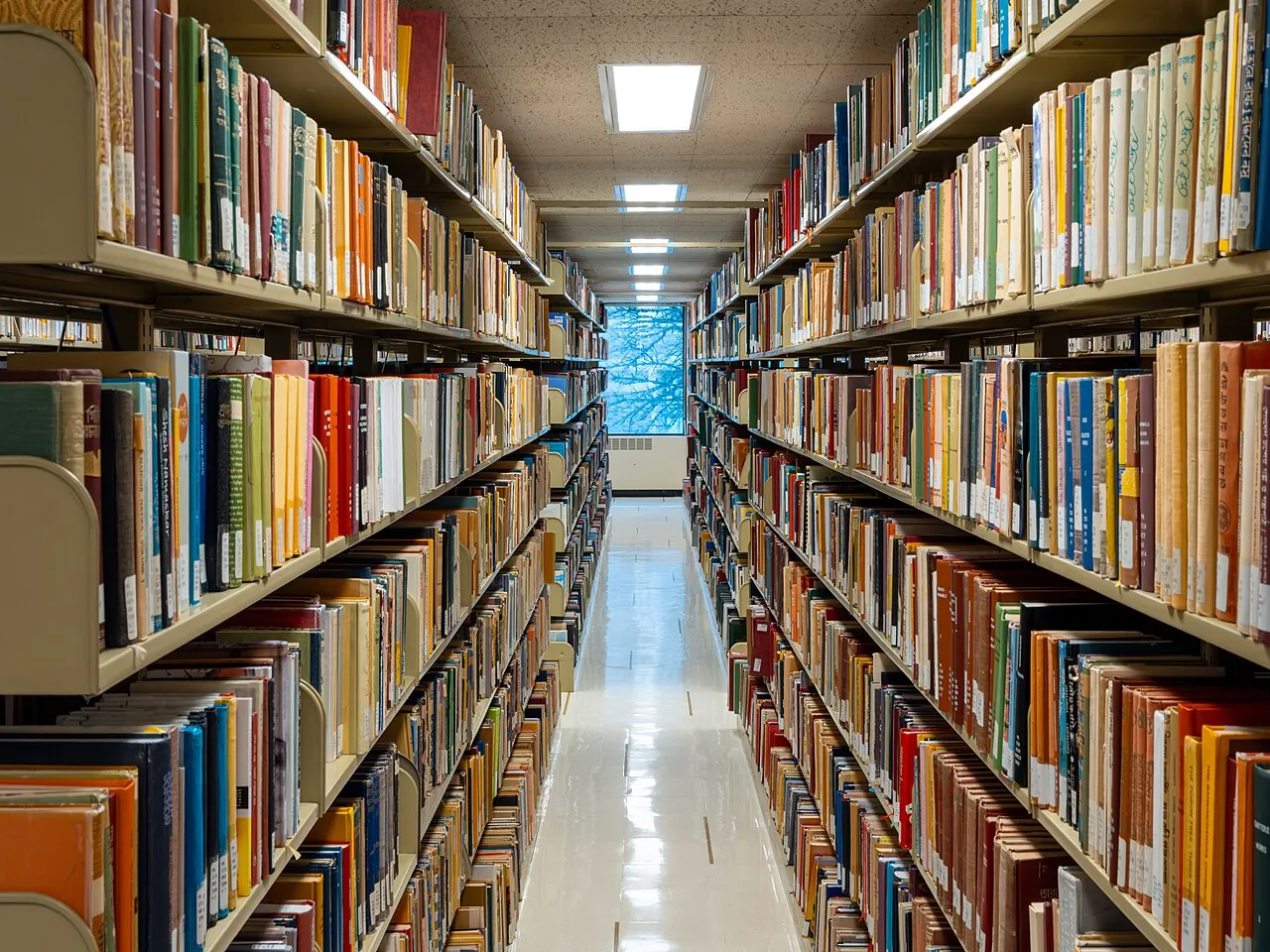 Bücherregale der Suzzallo Allen Library