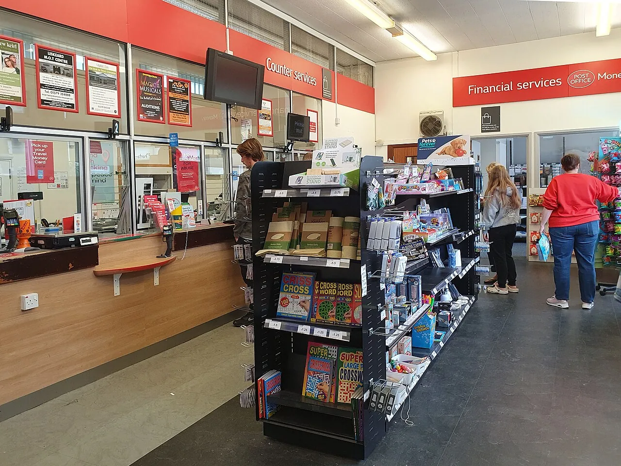 Interior of Liskeard Post Office, Cornwall - September 2026 (2)