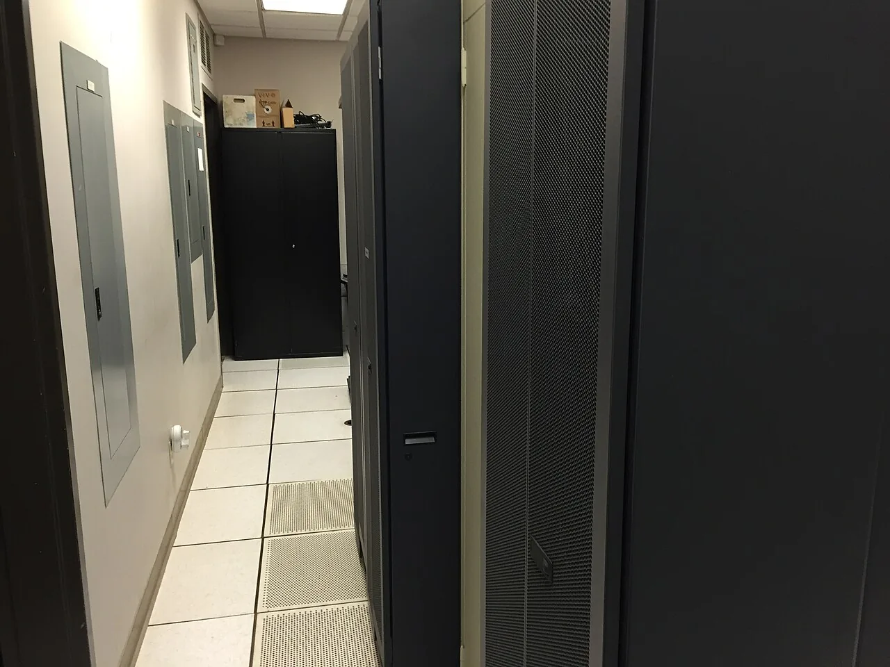 2015-04-28 19 07 53 Computer server room at the National Weather Service Weather Forecast Office in Elko, Nevada (NWS WFO LKN)